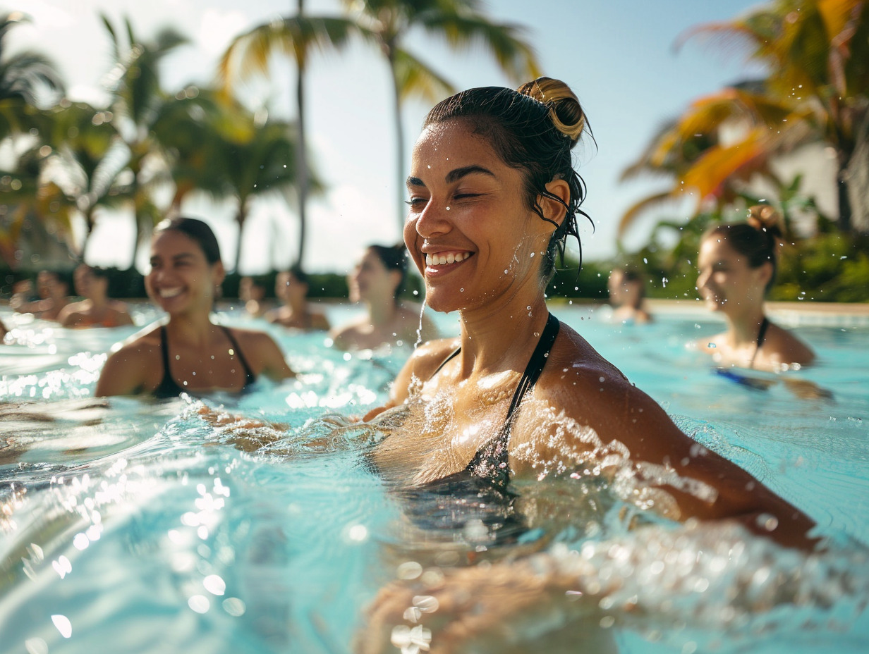 perdre du ventre aquagym