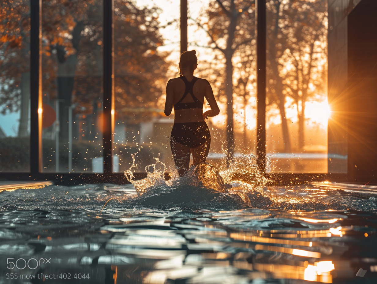 aquagym silhouette