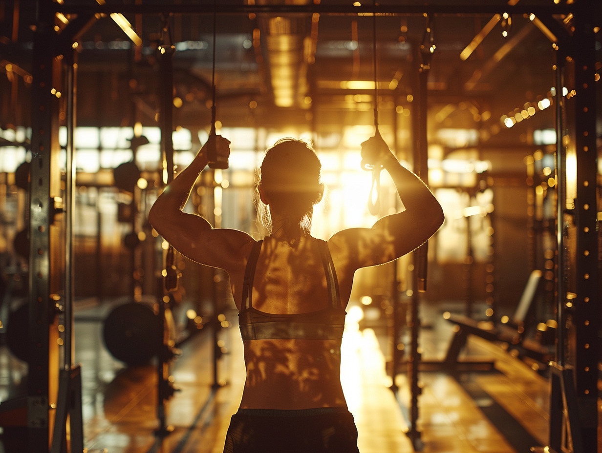 appareil de musculation + biceps