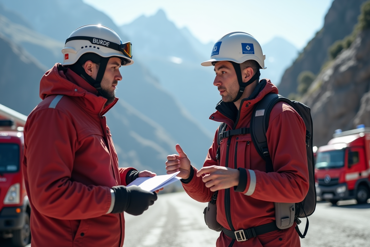 sauveteurs montagne