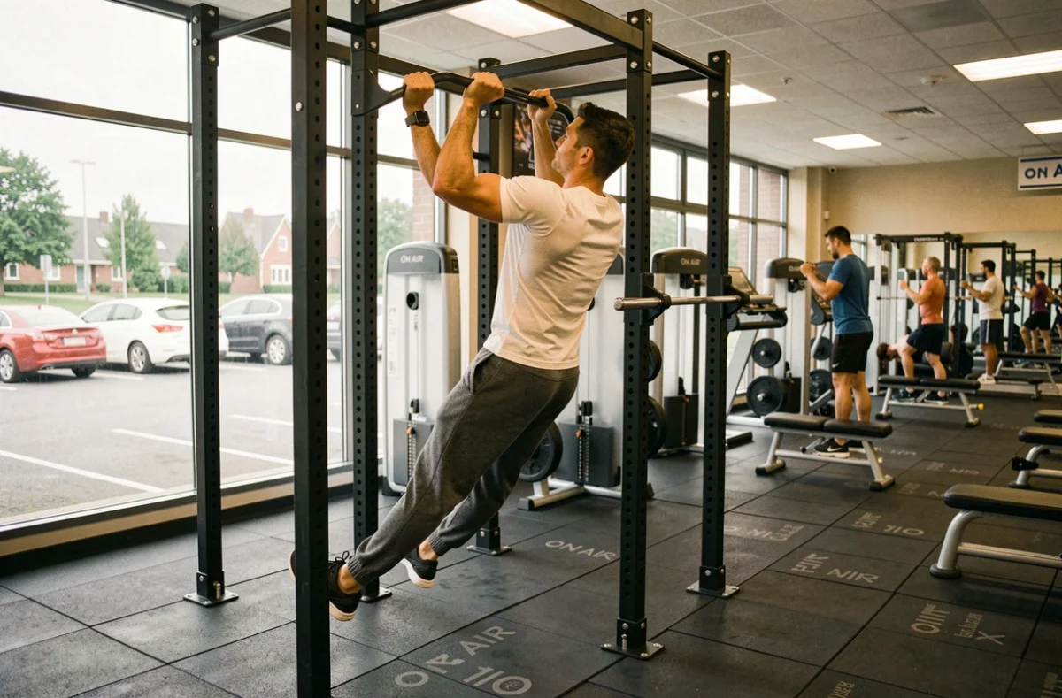 Espace musculation ON AIR Sainte-Geneviève-des-Bois avec équipements de fitness